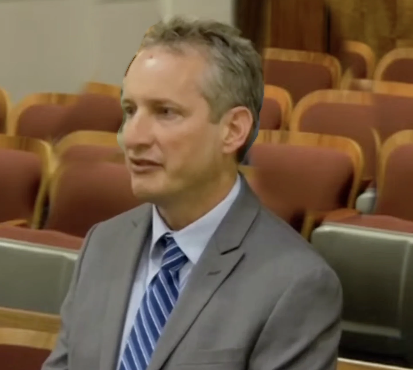 Peter Nathaniel Martin presenting oral argument in the Hawaiʻi Supreme Court courtroom.